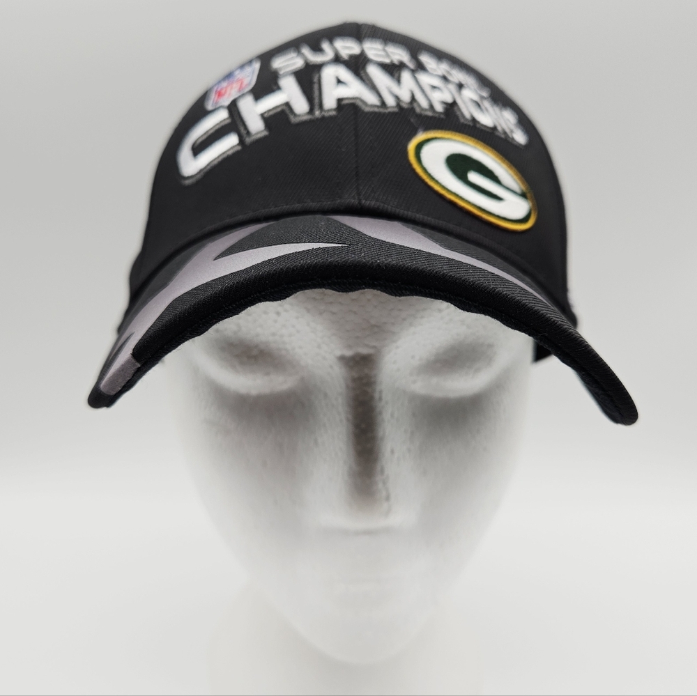 REEBOK | On Field Super Bowl XLV Champions NFL Green Bay Packers football cap